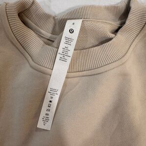 lululemon athletica Men’s Crewneck Sweatshirt - Sand